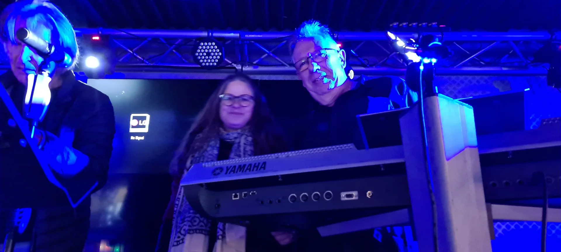 Live-Impression von einer Bühne